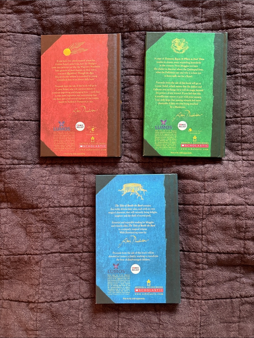 The Hogwarts Library Book Set in box - Picture 3 of 10